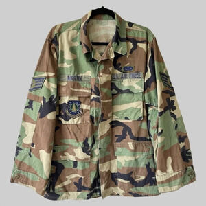 Combat Woodlands Camouflage US Airforce Jacket